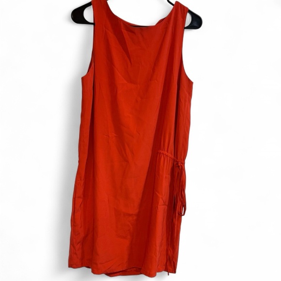 Vince Vibrant Orange Mini Dress - Picture 4 of 9